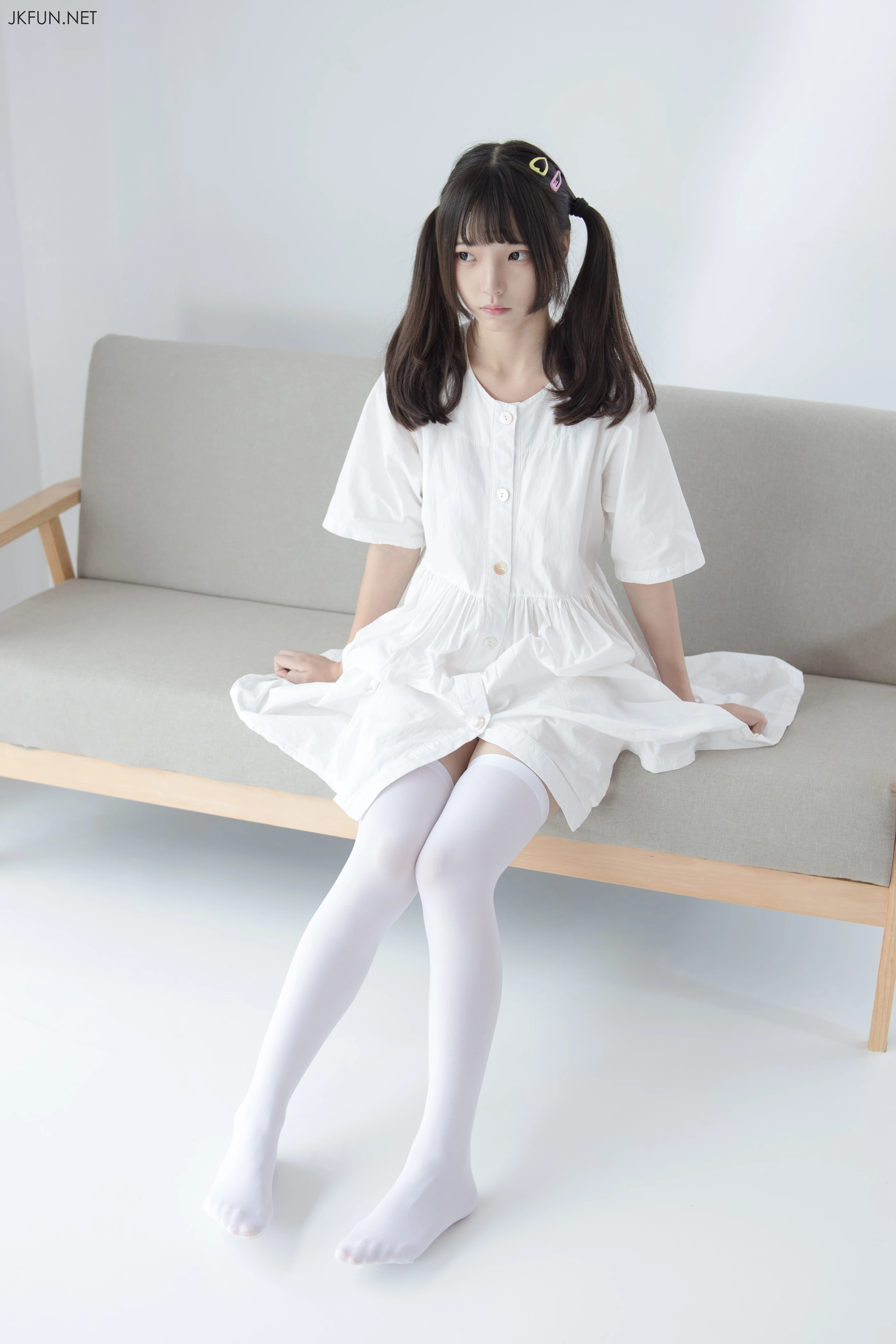 森萝财团 [JKFUN-014] 默陌 白衣飘飘的年代 [91P 1V]插图2